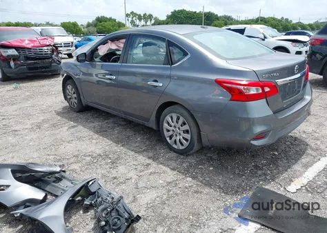 2017 Nissan Sentra Sv из США, поврежденный, VIN 3N1AB7AP3HL638490
